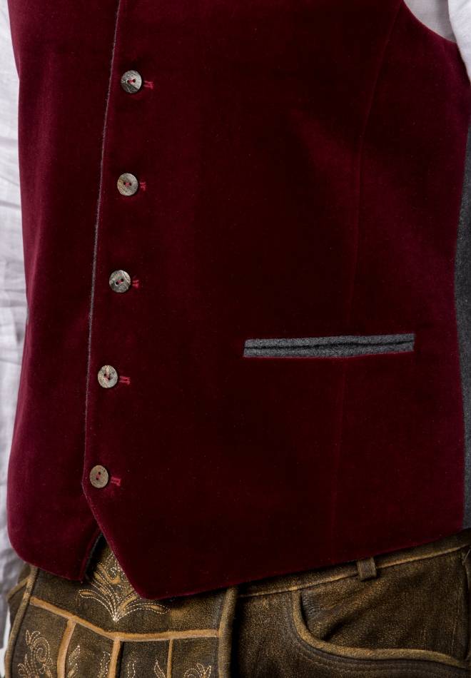 Stockerpoint Weste Tozzi bordeaux 44 Neueste Stile