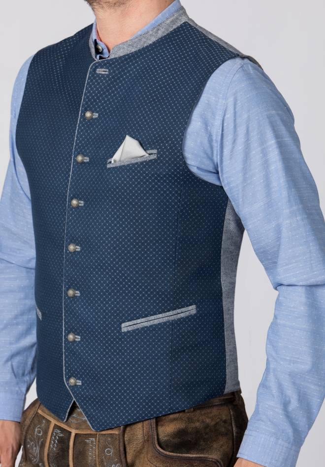 Stockerpoint Weste Markus blau 44 Discount Store für neue Produkte