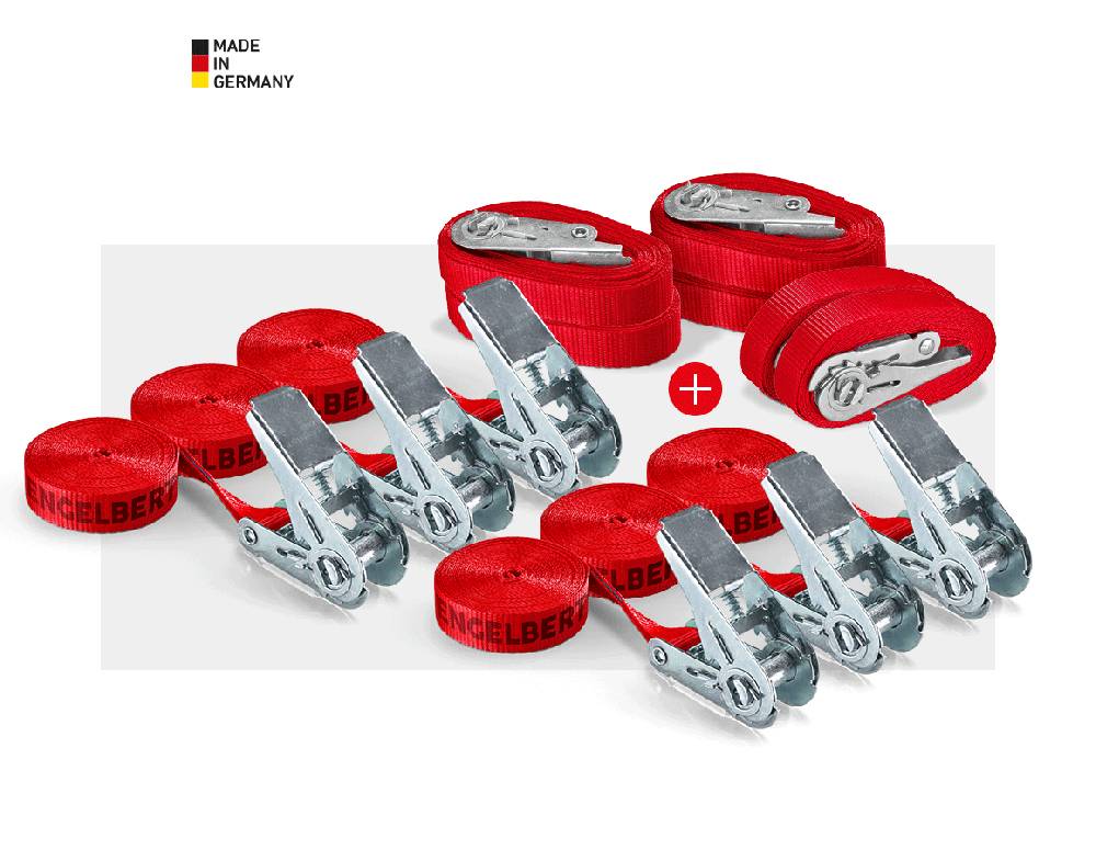 Strauss e.s. Spanngurt-Set mit Ratsche Muttertagsangebot