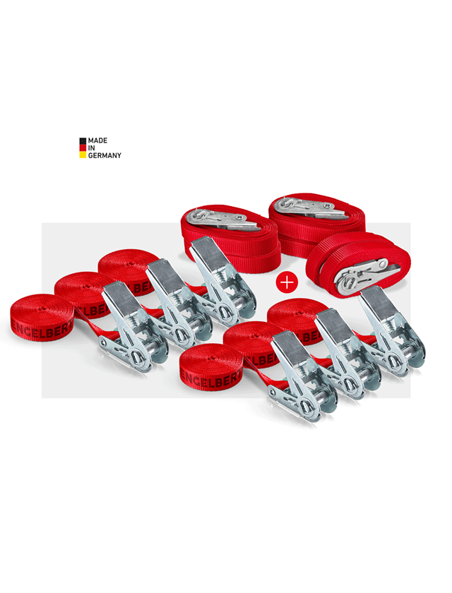 Strauss e.s. Spanngurt-Set mit Ratsche Muttertagsangebot
