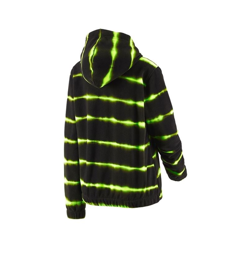 Strauss Fleece Hoody tie-dye e.s.motion ten, Damen