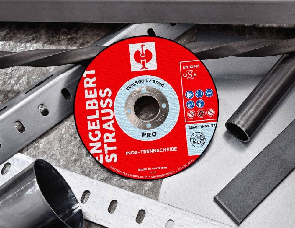 Strauss e.s. Inox-Trennscheibe pro Set, 30 Stück
