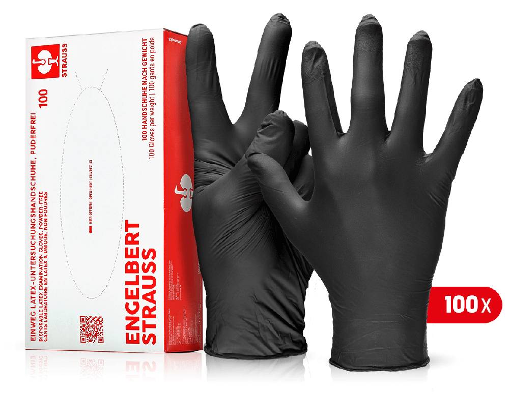 Strauss Einweg Latex-Untersuchungshandschuhe, puderfrei Top Angebot