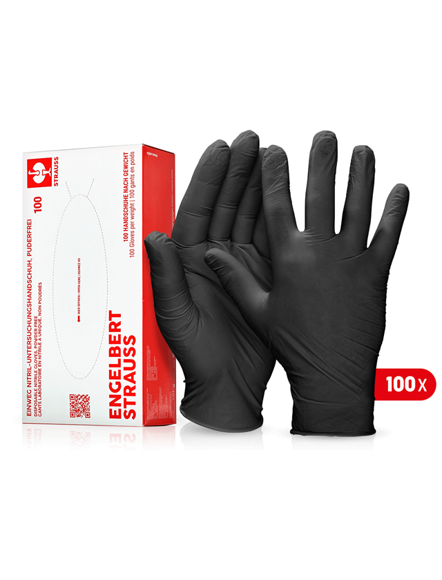 Strauss Einweg Nitril-Untersuchungshandschuhe, puderfrei Blitzangebot
