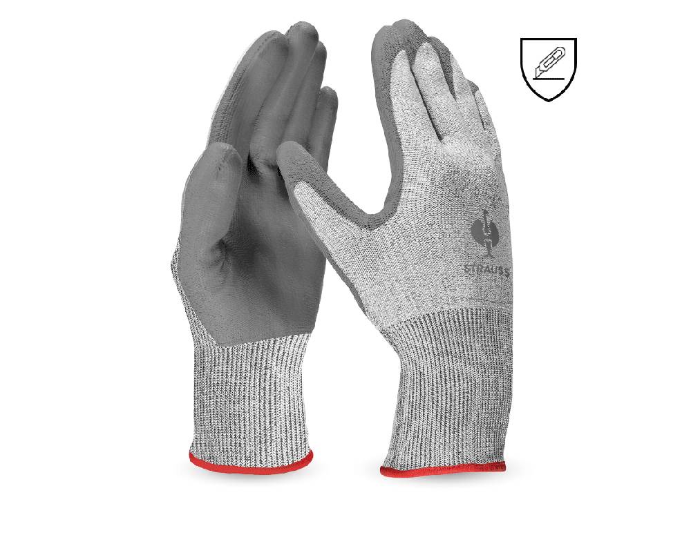 Strauss PU-Schnittschutzhandschuhe, cut C VIP-Rabatte