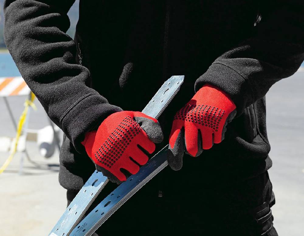 Strauss Latex-Strickhandschuhe Techno Grip