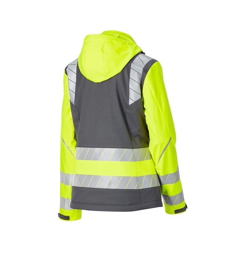 Strauss Warnschutz Winter Softshellj. e.s.motion 24/7,Dam