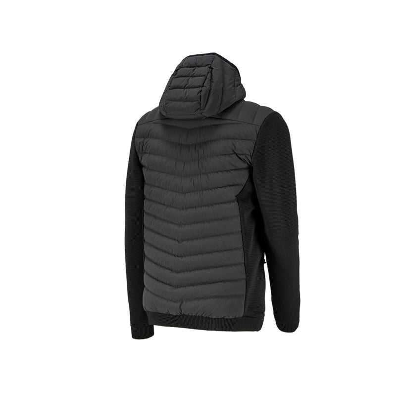 Strauss Hybrid Kapuzenstrickjacke e.s.motion ten