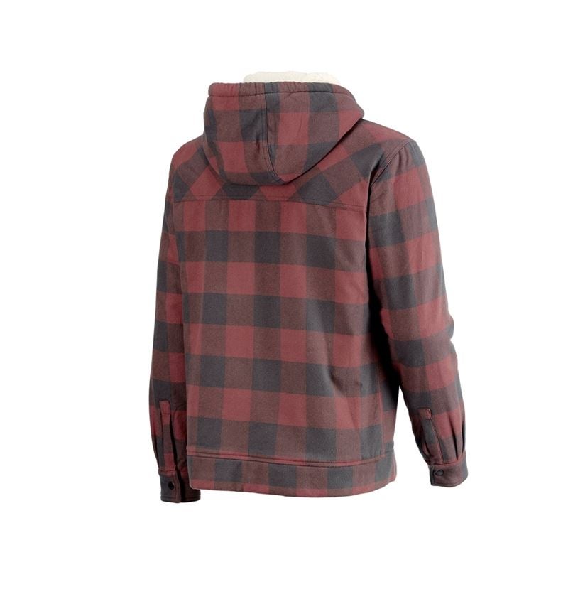Strauss Karo-Kapuzenjacke e.s.iconic