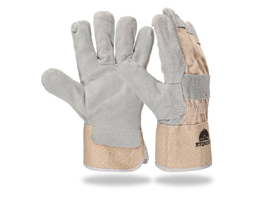 Strauss Kernspaltleder-Handschuhe Rabatte dieses Monats