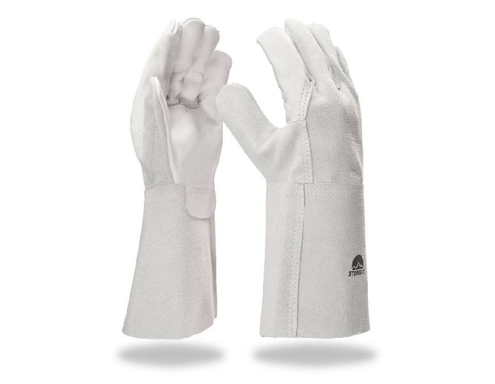 Strauss Leder-Schweißerhandschuhe, lang Fabrik Onlineshop