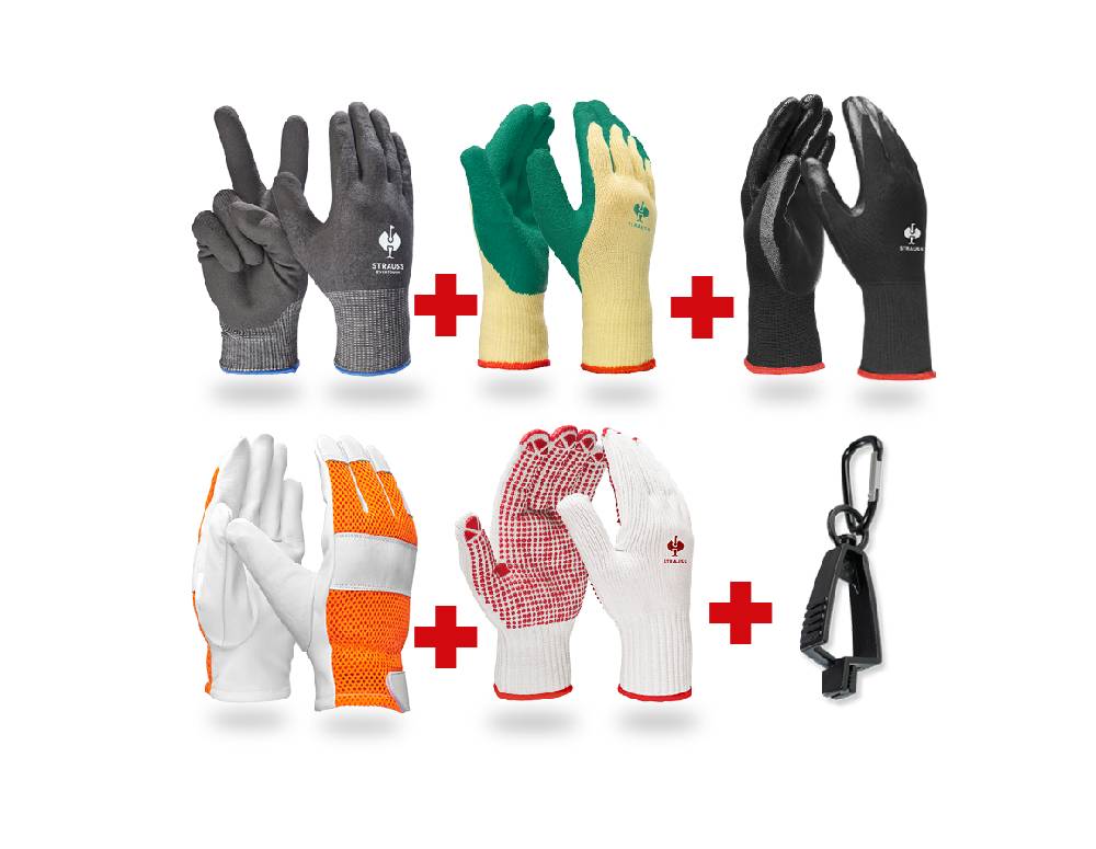 Strauss Handschuh-Profi Set Forst & Garten Bis zu 65% Rabatt