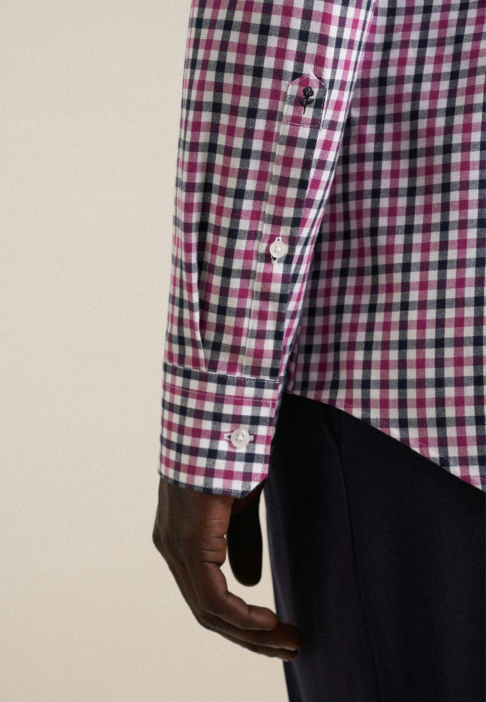 Studio Seidensticker Flanell Flanellhemd in Shaped mit Button-Down-Kragen JETZT KAUFEN