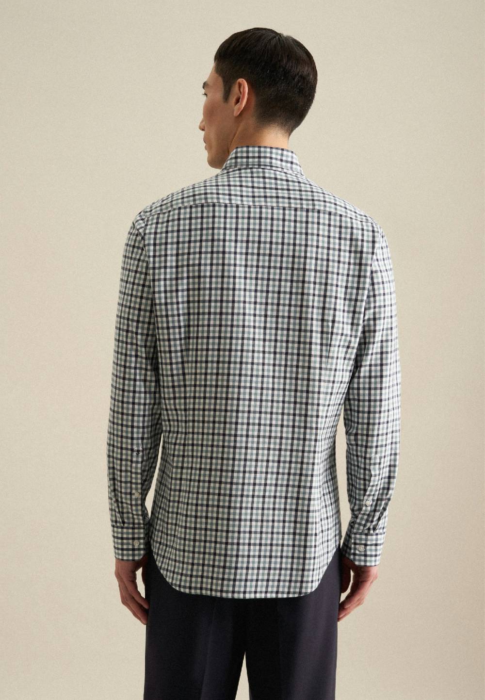 Studio Seidensticker Flanell Flanellhemd in Shaped mit Button-Down-Kragen Neueste Stile