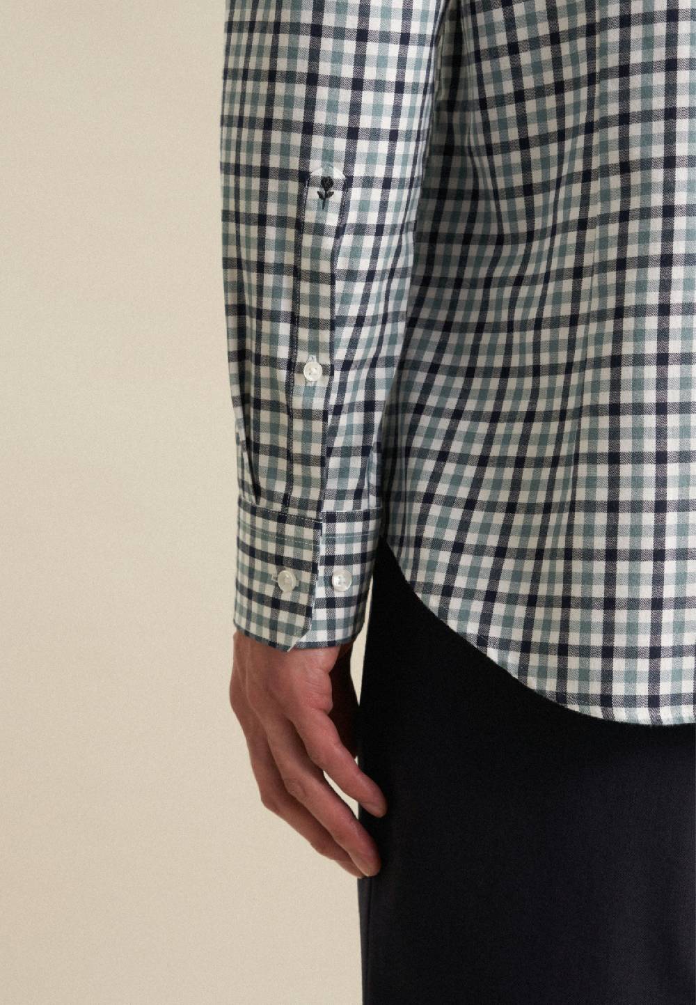 Studio Seidensticker Flanell Flanellhemd in Shaped mit Button-Down-Kragen Neueste Stile