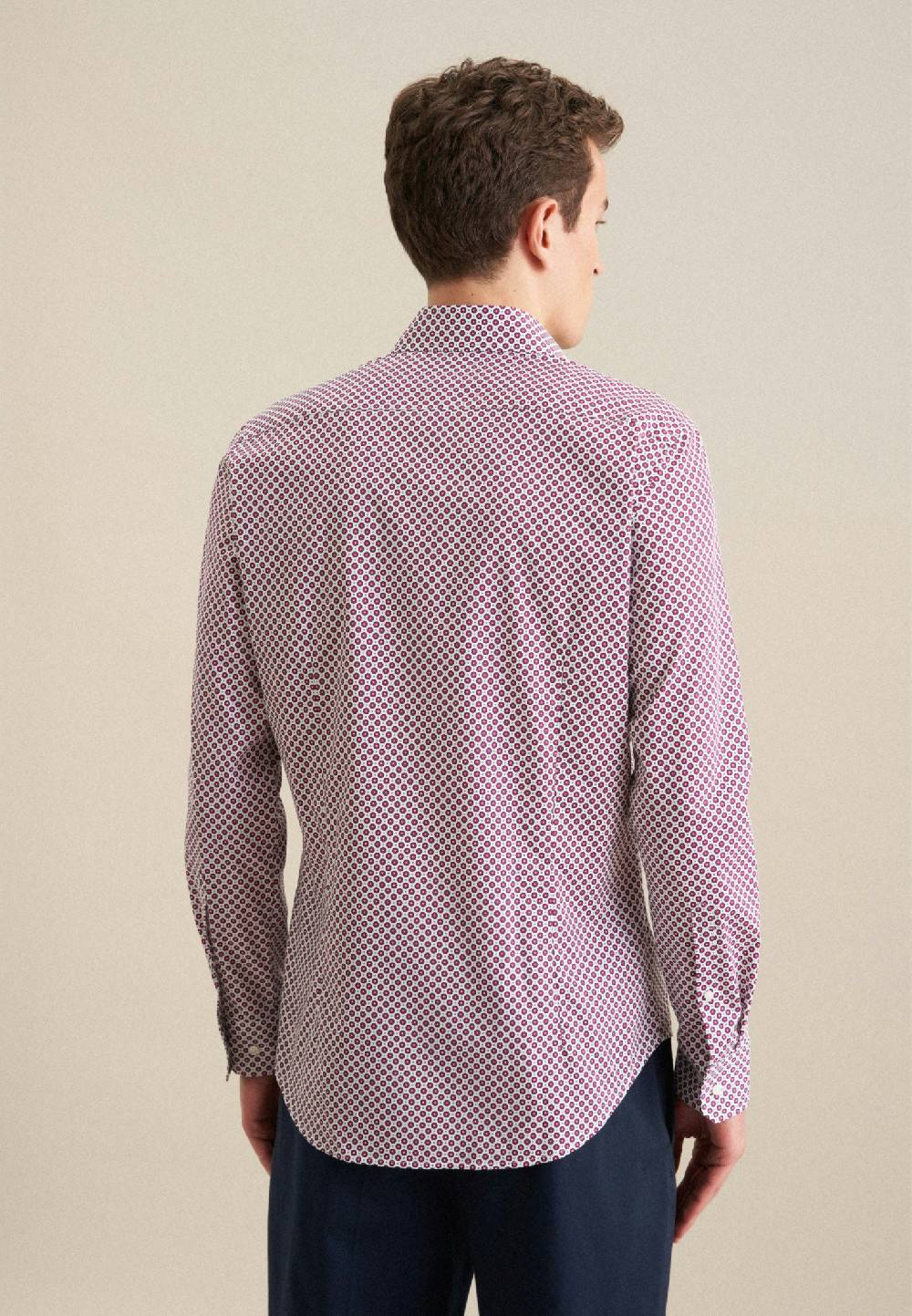Studio Seidensticker Twill Performance-Hemd in Slim mit Kentkragen Online Outlet