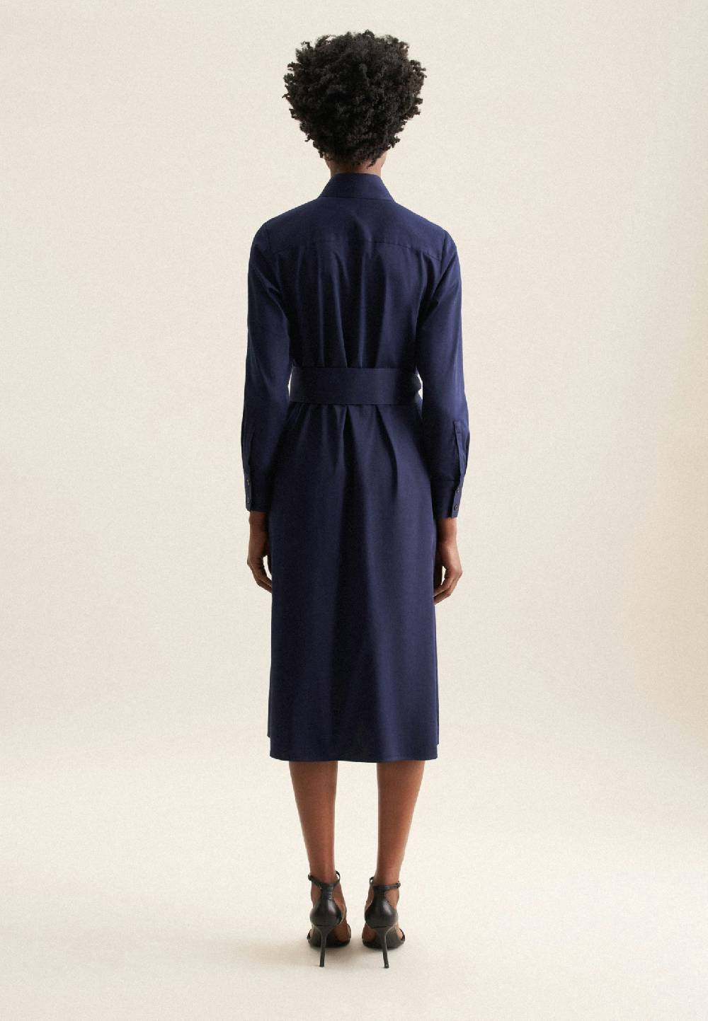 Studio Seidensticker Satin Midi Kleid Sonderangebote