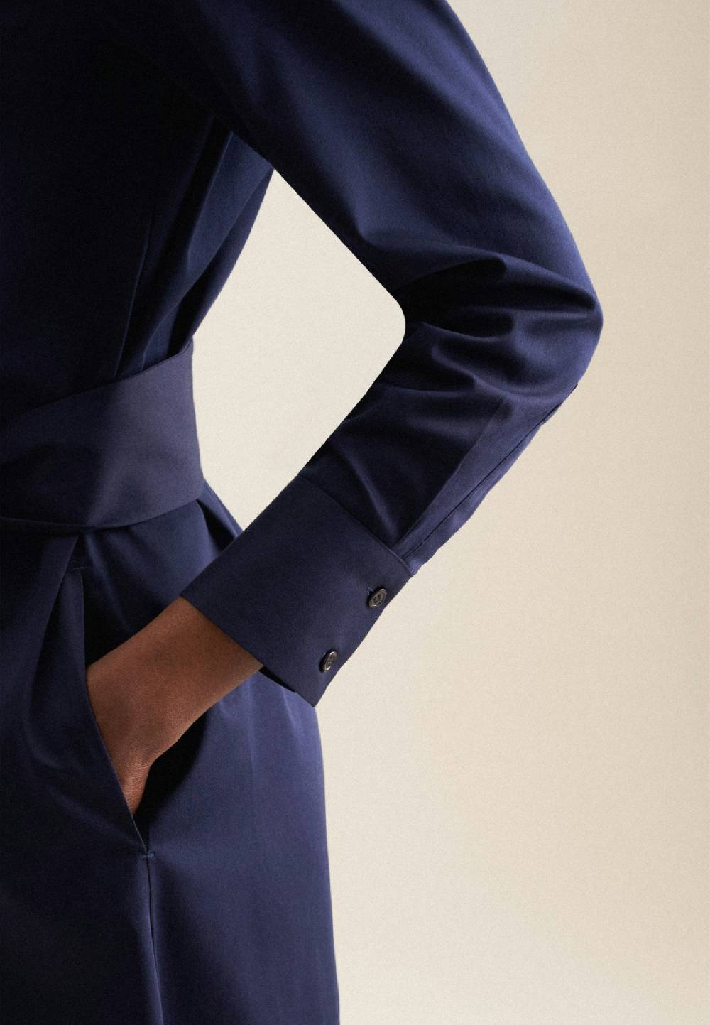 Studio Seidensticker Satin Midi Kleid Sonderangebote
