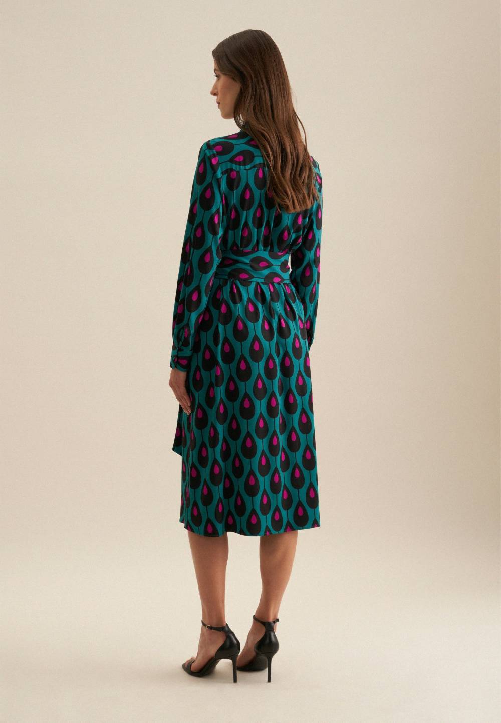 Studio Seidensticker Twill Midi Kleid Bis zu 60% Rabatt