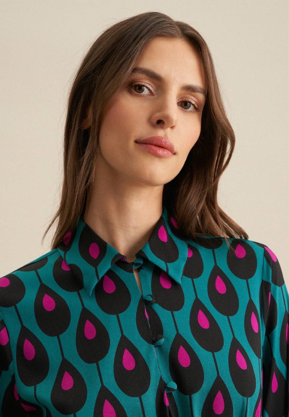 Studio Seidensticker Twill Midi Kleid Bis zu 60% Rabatt