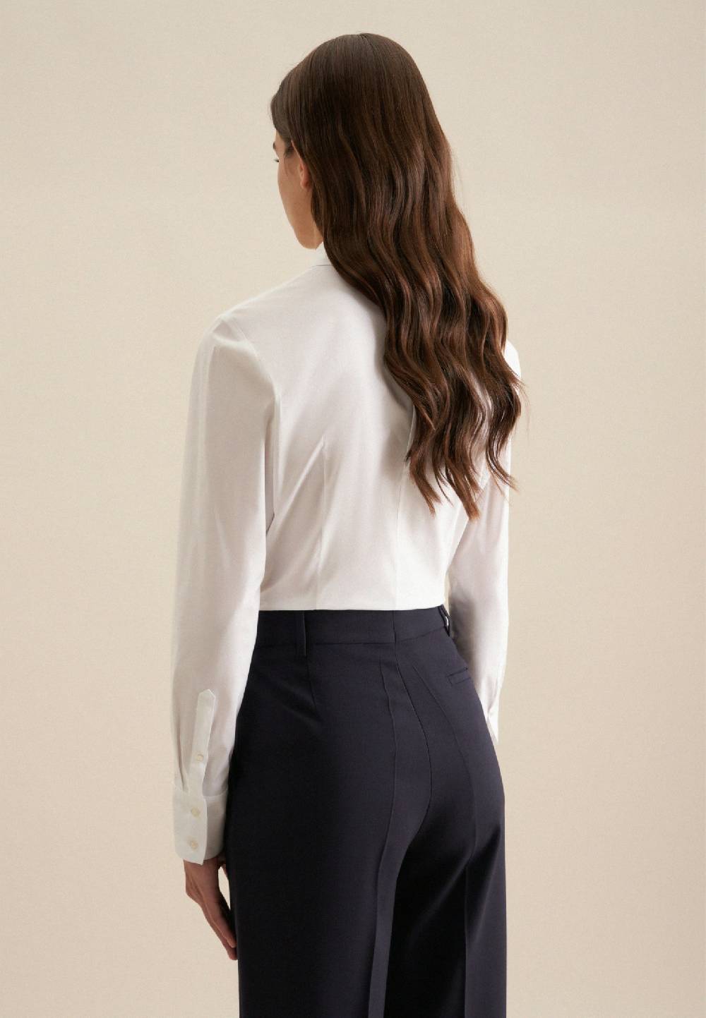 Studio Seidensticker Popeline Bodybluse Speichern exportieren