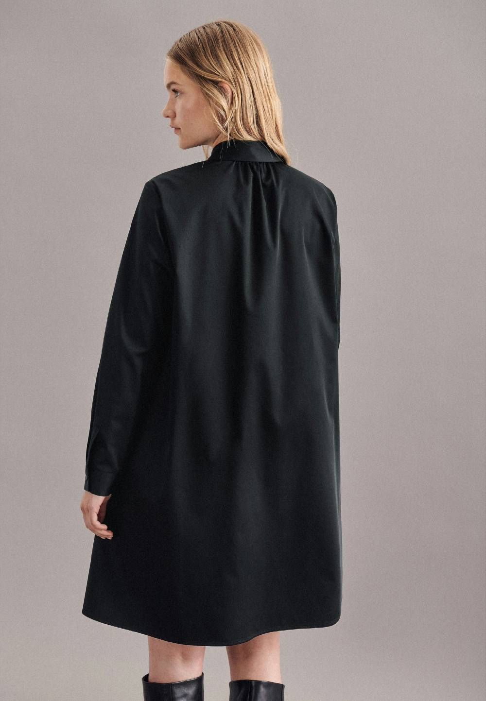 Studio Seidensticker Satin Midi Kleid Fabrikverkauf