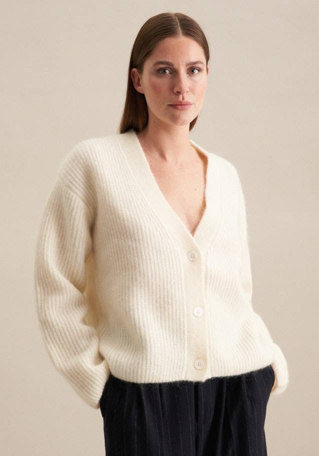 Studio Seidensticker V-Neck Strick-Jacke Oversized Lagerräumung