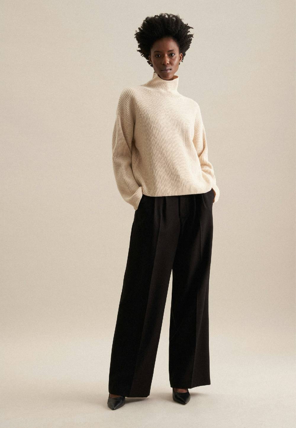 Studio Seidensticker Rollkragen Pullover Oversized Top Angebot