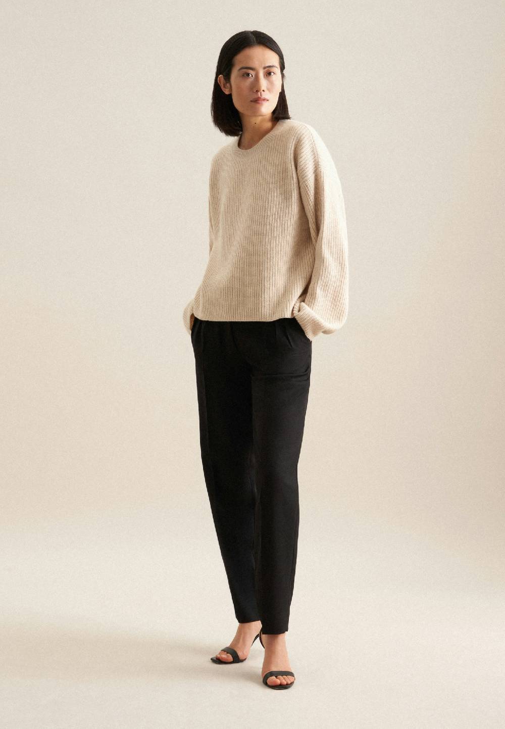 Studio Seidensticker Rundhals Pullover Oversized Exklusive Angebote