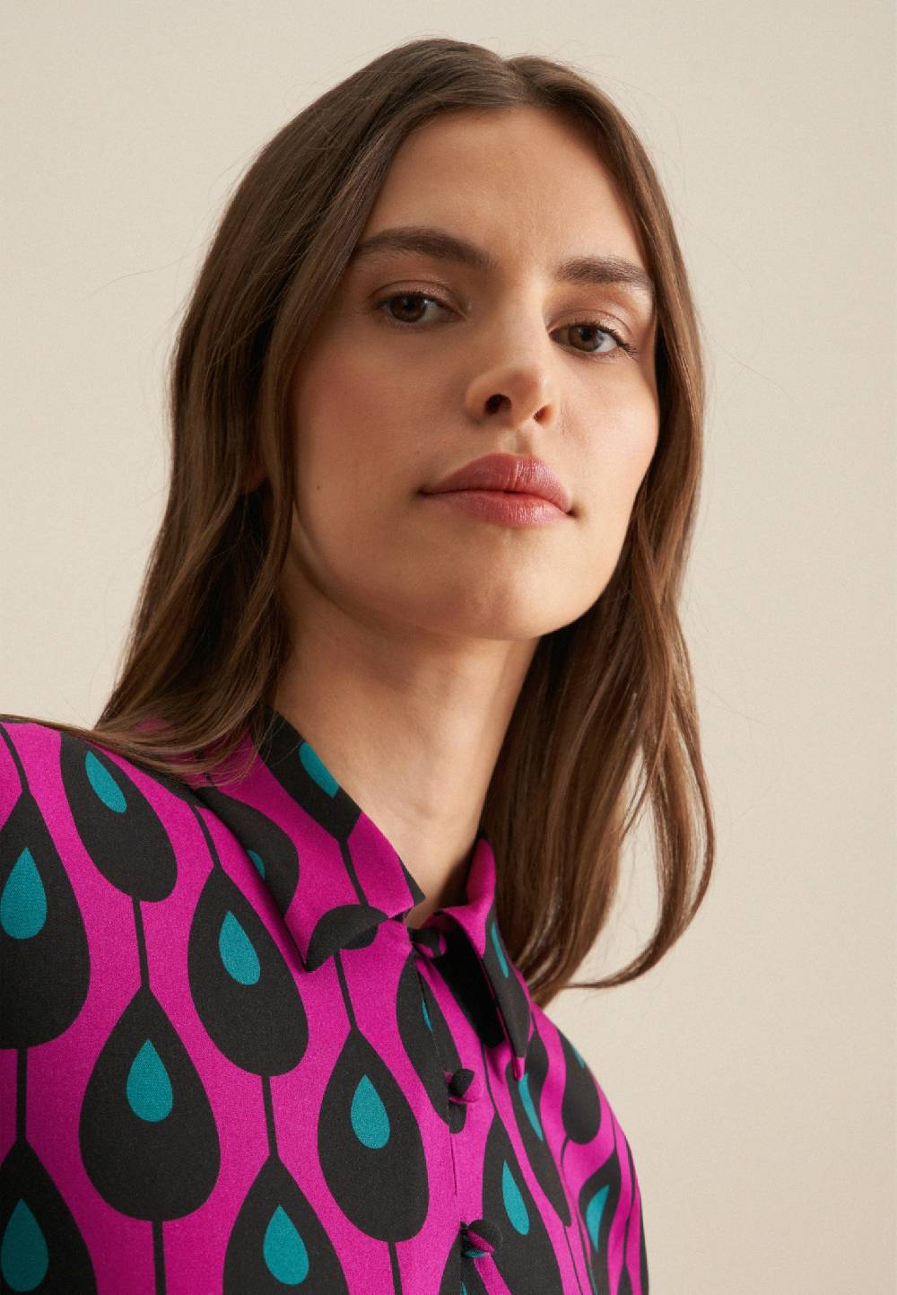 Studio Seidensticker Twill Midi Kleid Bis zu 50% Rabatt
