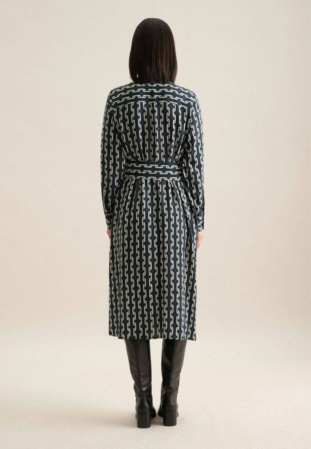 Studio Seidensticker Leinwandbindung Midi Kleid Bis zu 55% Rabatt