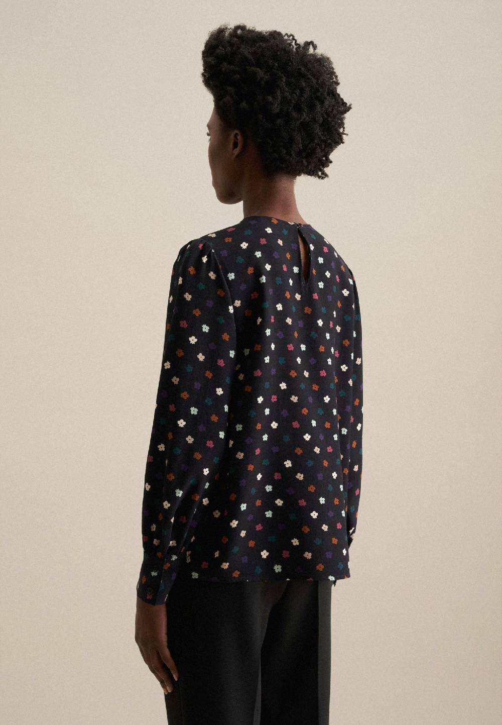 Studio Seidensticker Krepp Shirtbluse 50% Rabatt für begrenzte Zeit