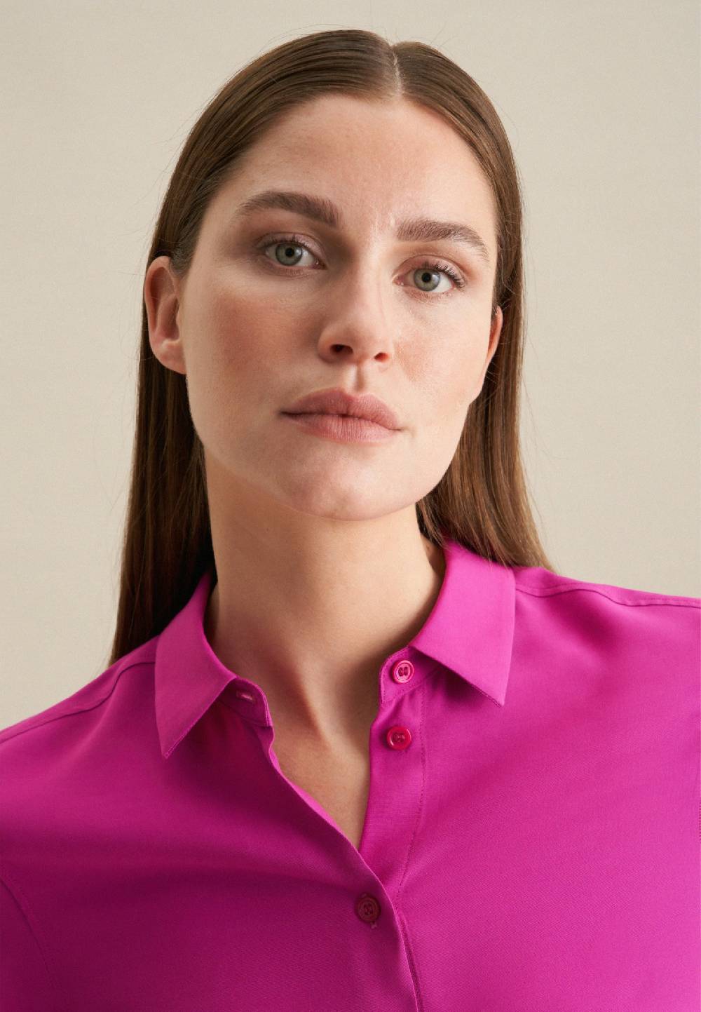 Studio Seidensticker Viskose Hemdbluse im Angebot