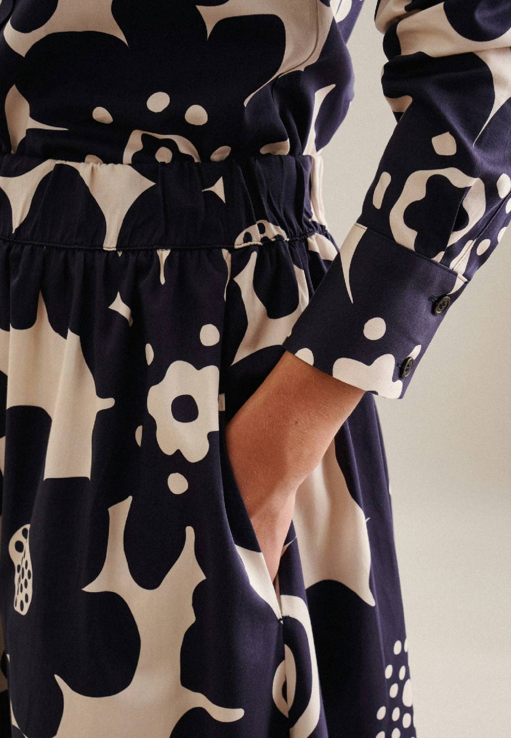 Studio Seidensticker Satin Midi Rock Lagerräumung
