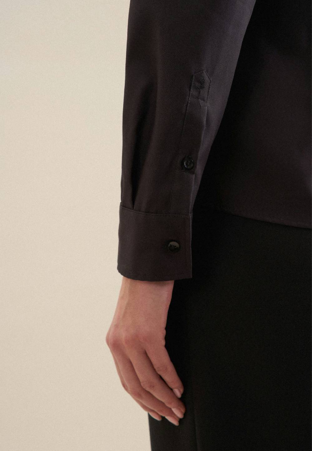Studio Seidensticker Bügelfreie Fil a fil Hemdbluse Online Outlet