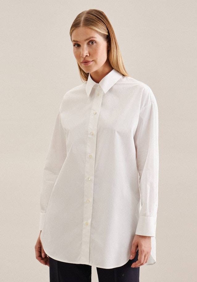 Studio Seidensticker Twill Longbluse Kostenlose Rückgabe