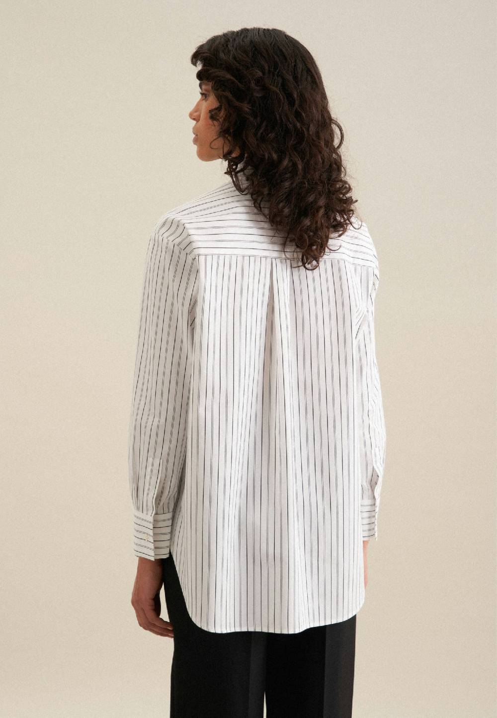 Studio Seidensticker Twill Longbluse Letzter Tag