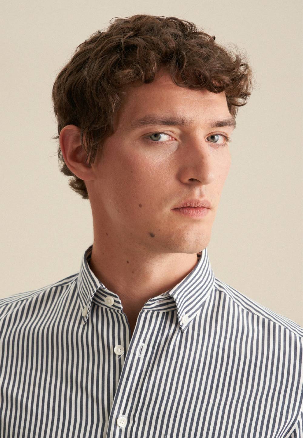 Studio Seidensticker Twill Casual Hemd in Slim mit Button-Down-Kragen 50% Rabatt mit kostenlosem Versand