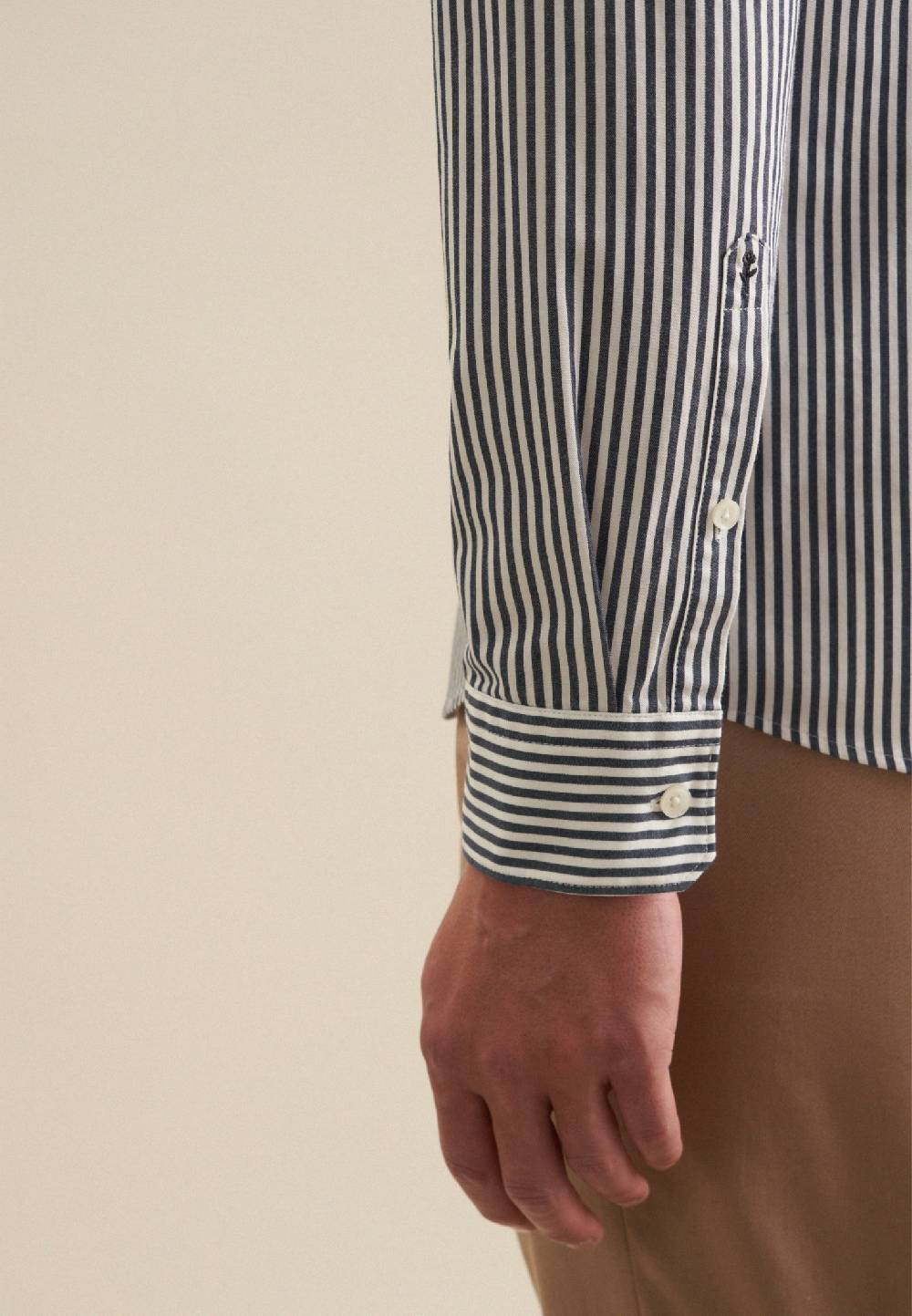 Studio Seidensticker Twill Casual Hemd in Slim mit Button-Down-Kragen 50% Rabatt mit kostenlosem Versand