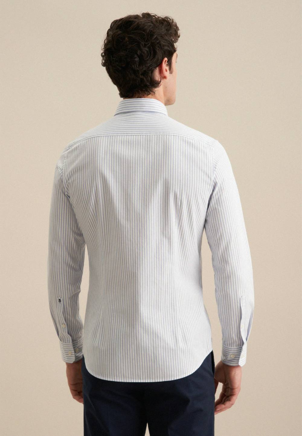 Studio Seidensticker Twill Casual Hemd in Slim mit Button-Down-Kragen Clearance-Verkauf