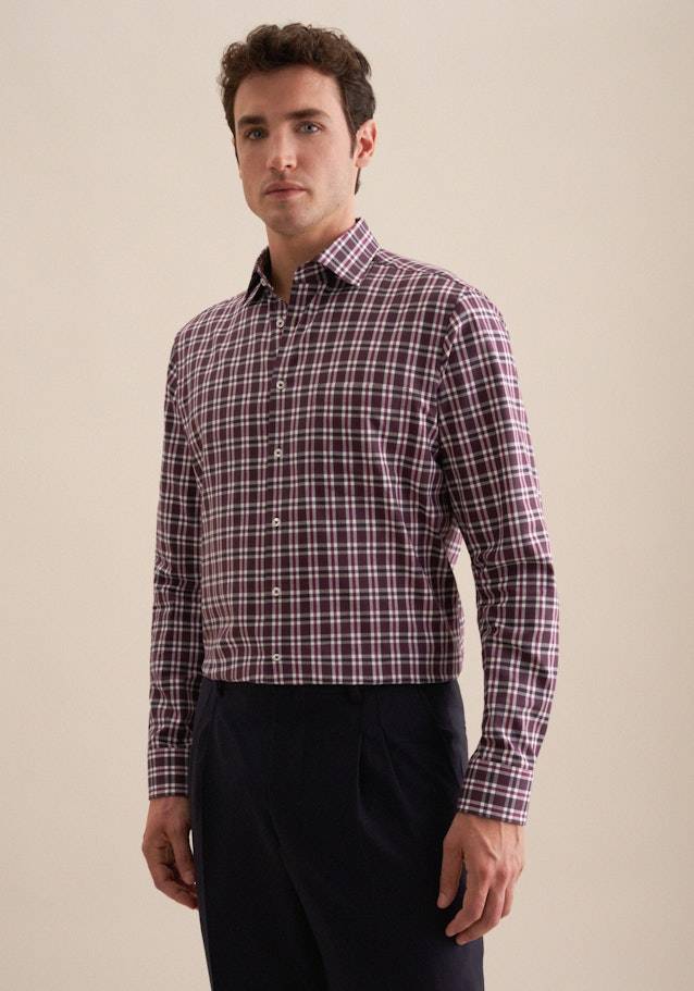 Studio Seidensticker Flanell Flanellhemd in Regular mit Button-Down-Kragen Fabrikladen