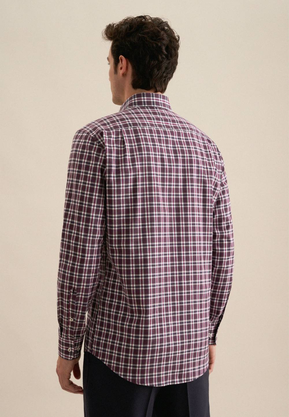 Studio Seidensticker Flanell Flanellhemd in Regular mit Button-Down-Kragen Fabrikladen