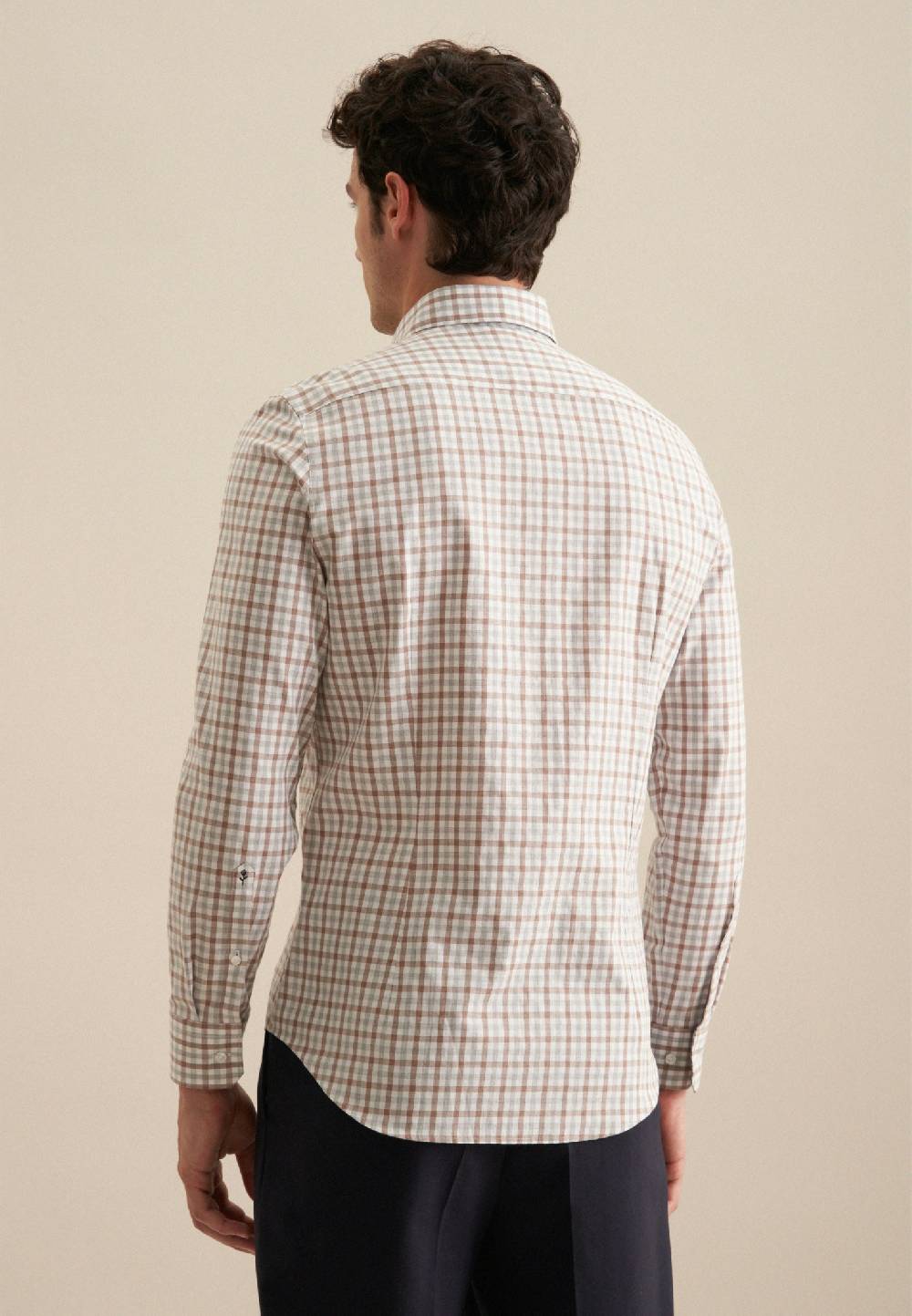 Studio Seidensticker Flanell Flanellhemd in Regular mit Button-Down-Kragen Rabatte dieses Monats