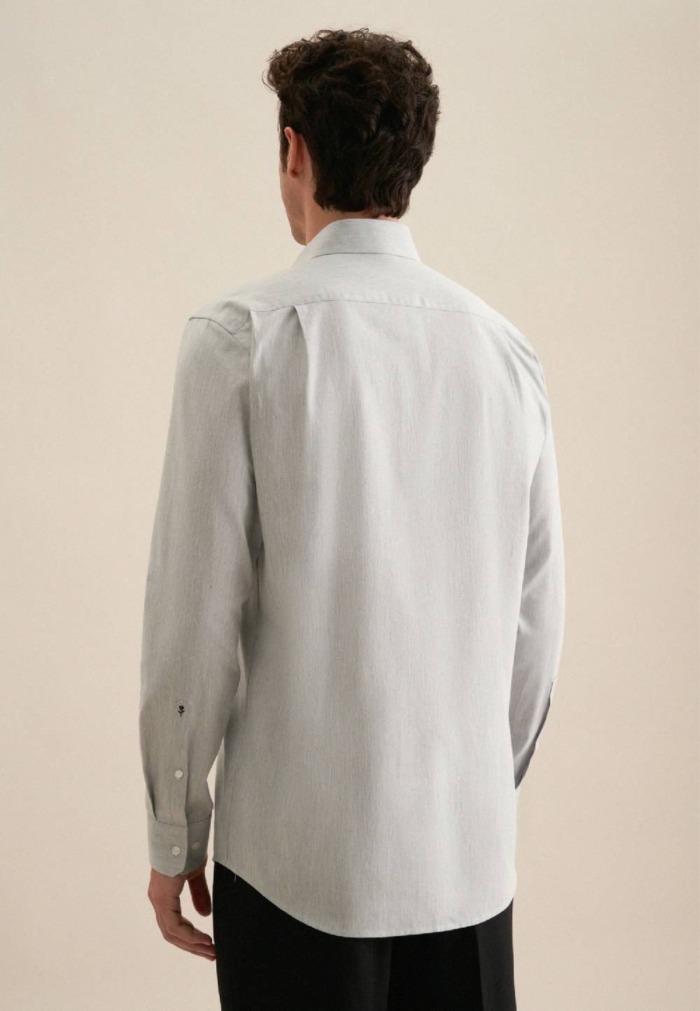 Studio Seidensticker Flanell Flanellhemd in Regular mit Kentkragen Online