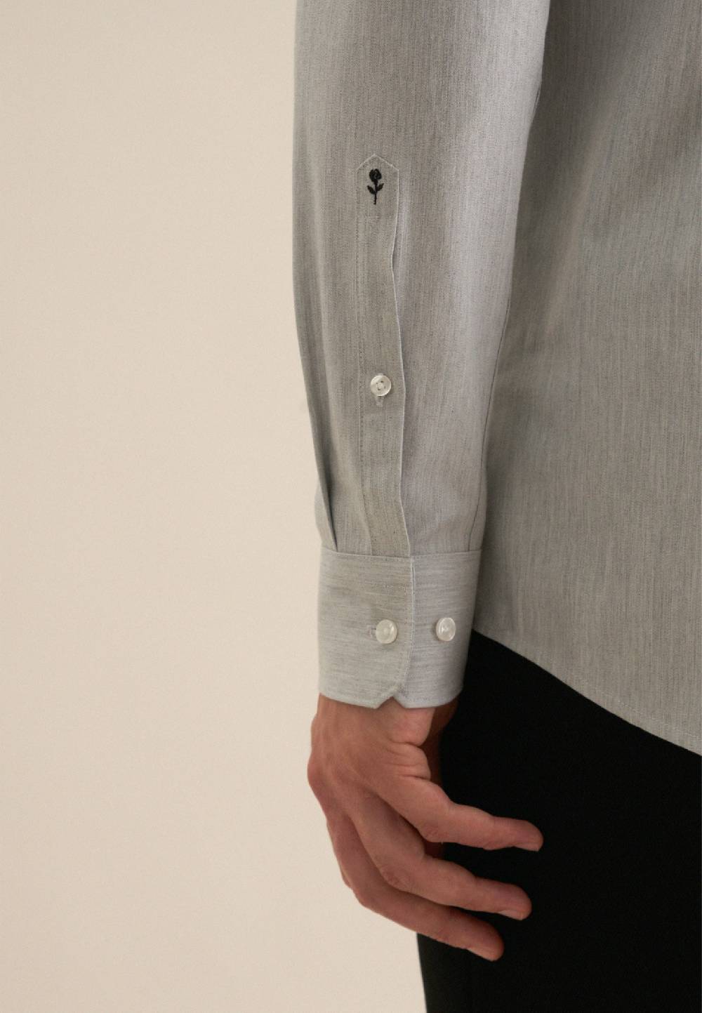 Studio Seidensticker Flanell Flanellhemd in Regular mit Kentkragen Online