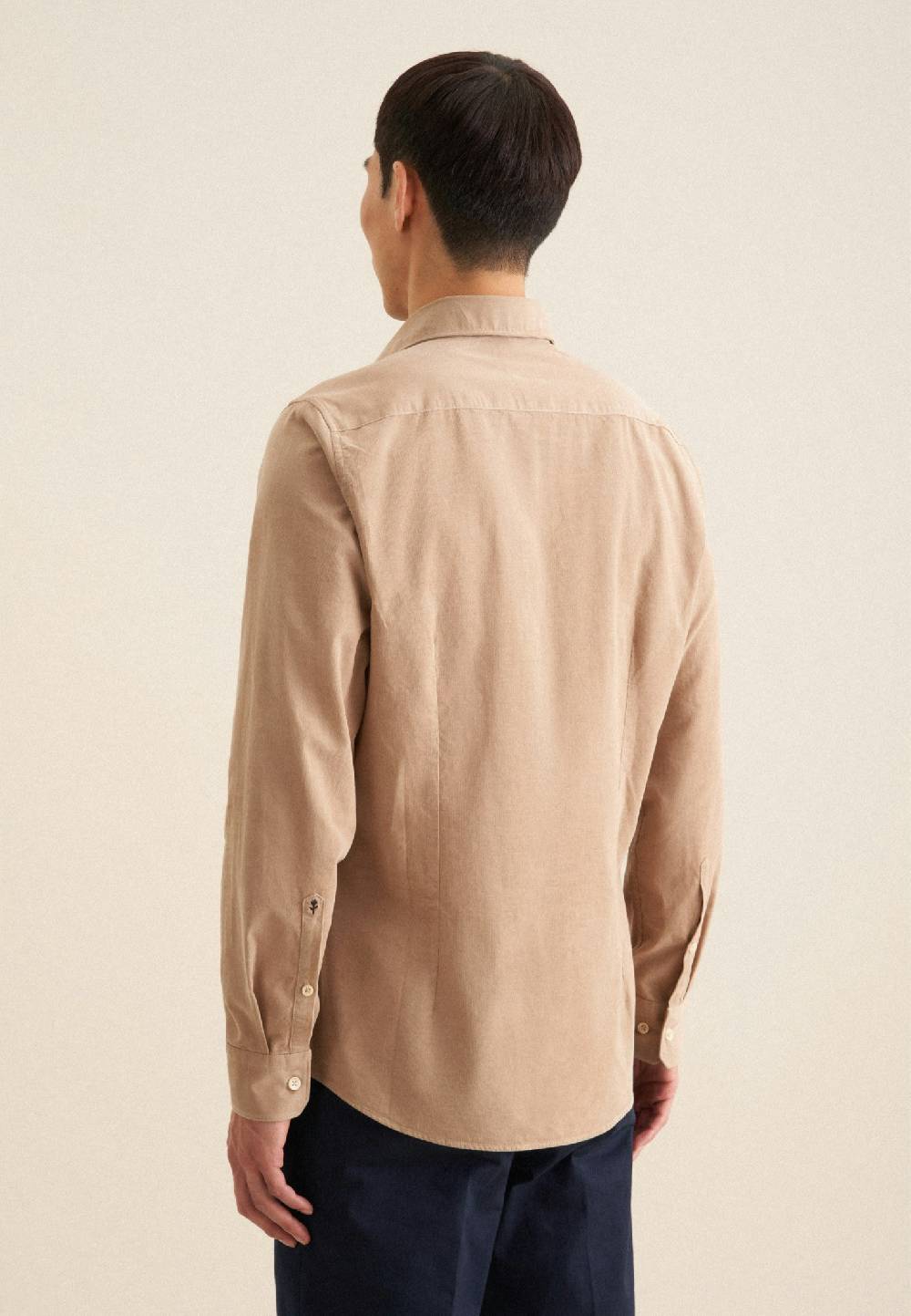 Studio Seidensticker Cord Casual Hemd in Slim mit Kentkragen Saisonale Angebote