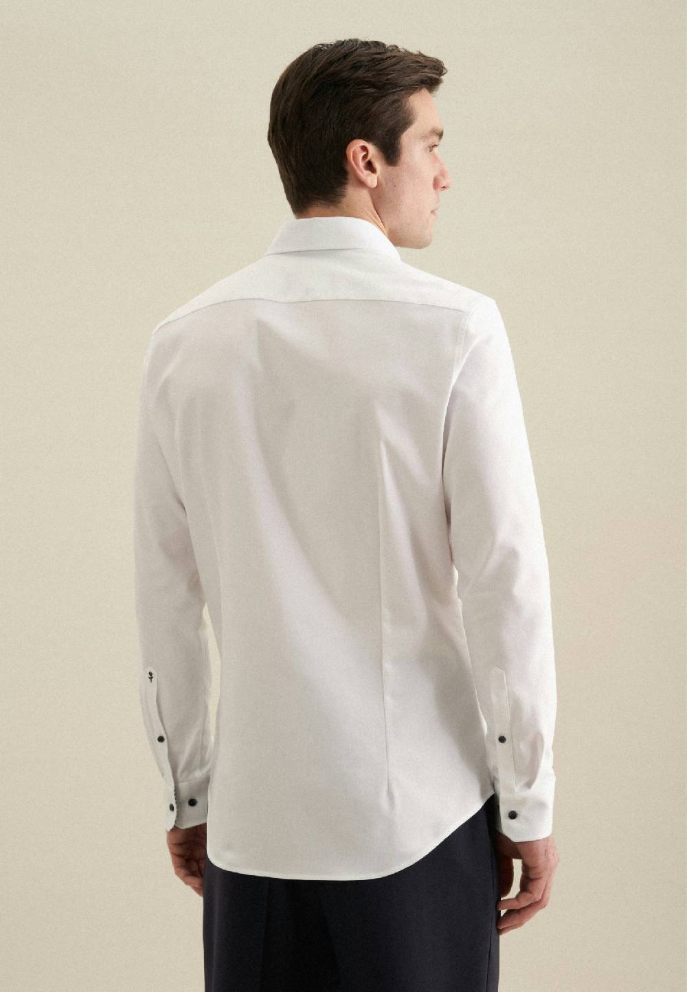Studio Seidensticker Twill Performance-Hemd in Slim mit Kentkragen Riesige Ersparnisse