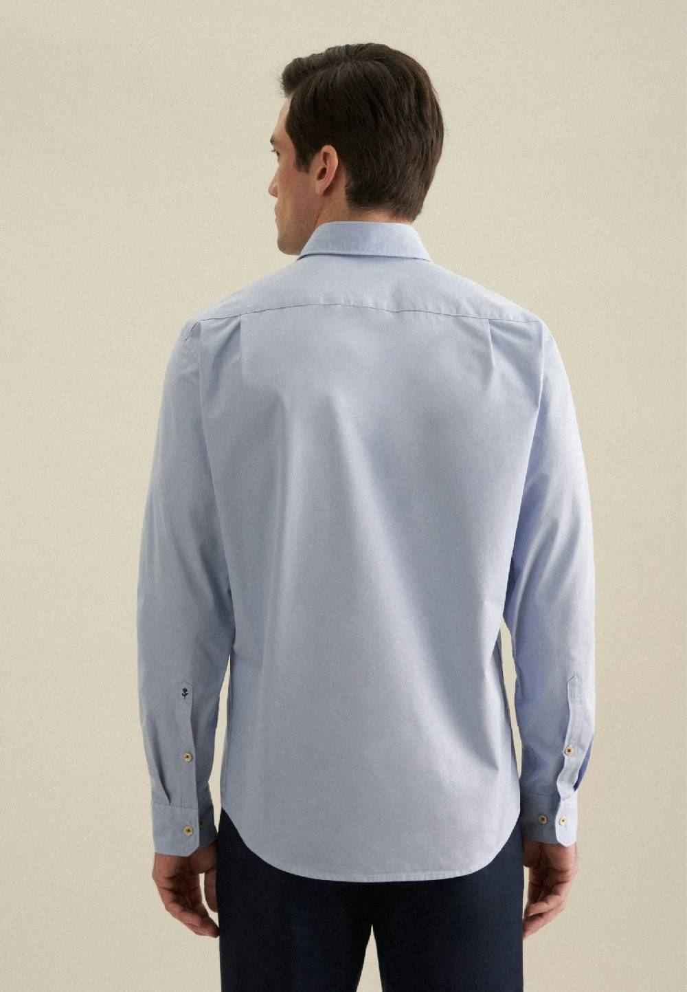 Studio Seidensticker Twill Casual Hemd in Regular mit Kentkragen VIP-Rabatte