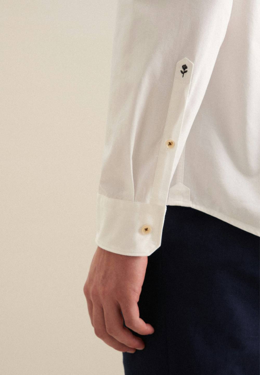 Studio Seidensticker Twill Casual Hemd in Regular mit Kentkragen Tiefpreis
