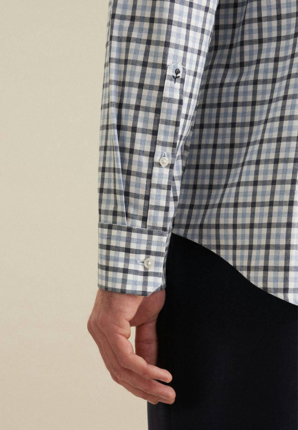 Studio Seidensticker Flanell Flanellhemd in Shaped mit Button-Down-Kragen Wochenangebot